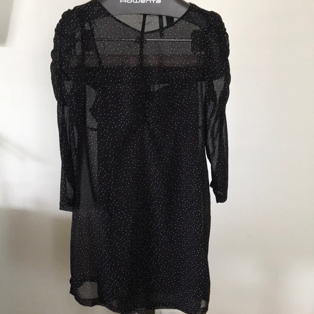 Ruffled Sleeves Mango Dress